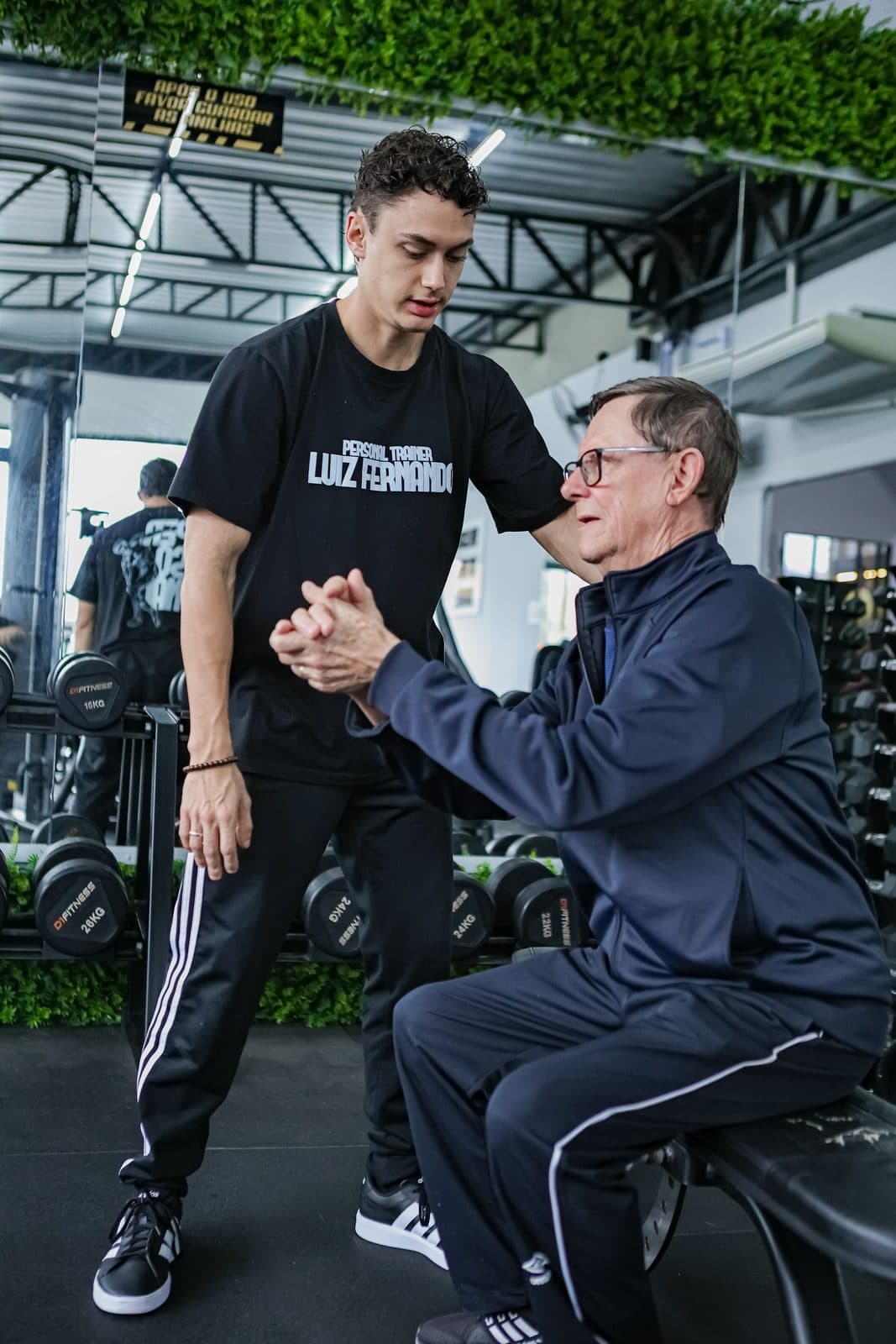 Sessão de treino personalizado